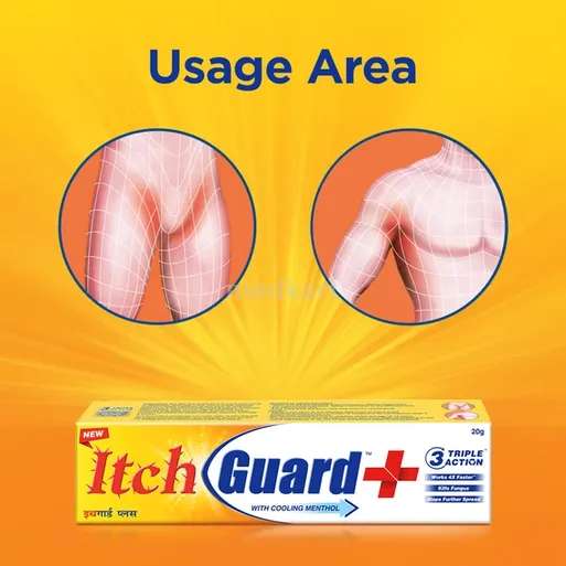 itch guard plus cream 5 gm